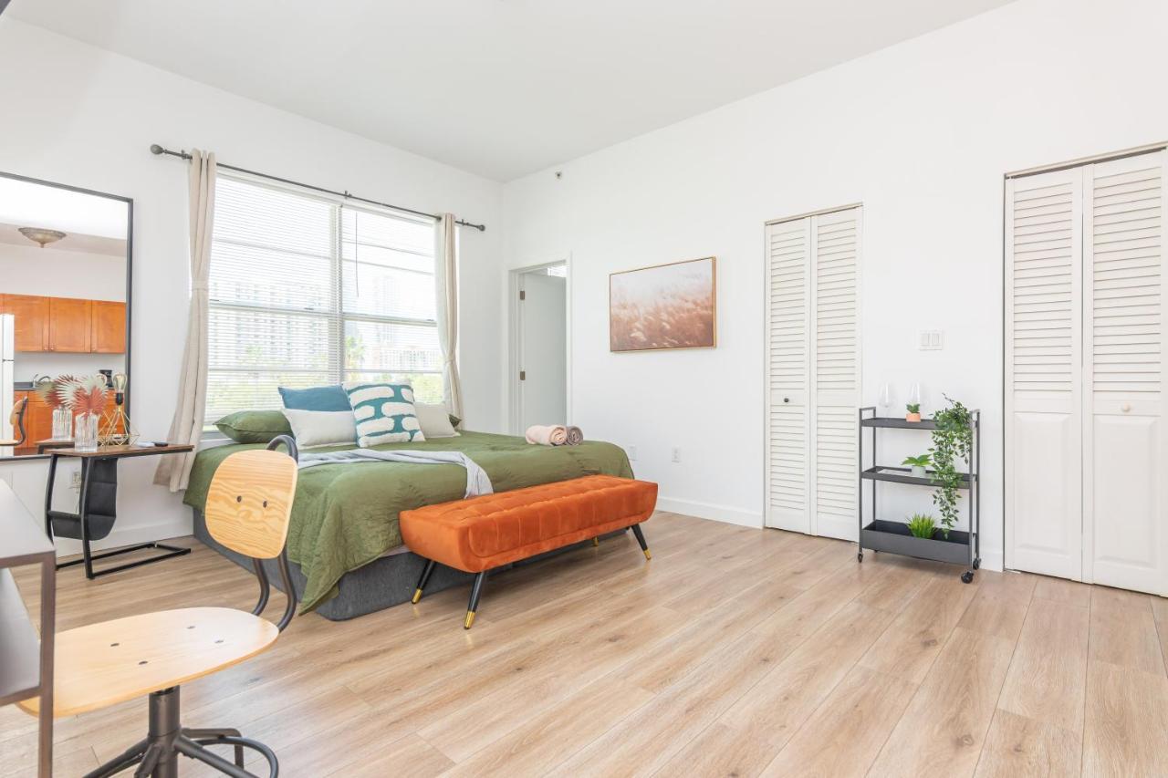 Home Miami Downtown With Balcony - 5 Minutes From Wynwood & Port - Art District Near Beach 外观 照片