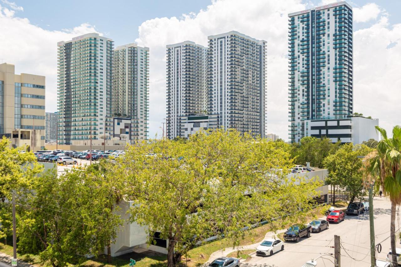 Home Miami Downtown With Balcony - 5 Minutes From Wynwood & Port - Art District Near Beach 外观 照片