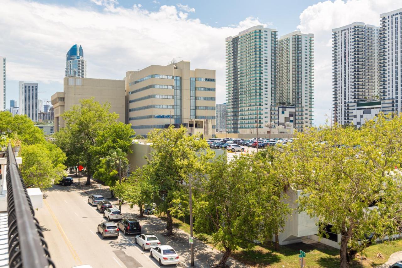 Home Miami Downtown With Balcony - 5 Minutes From Wynwood & Port - Art District Near Beach 外观 照片